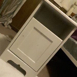 A bed side table